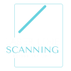 Laser line scannig logotype b